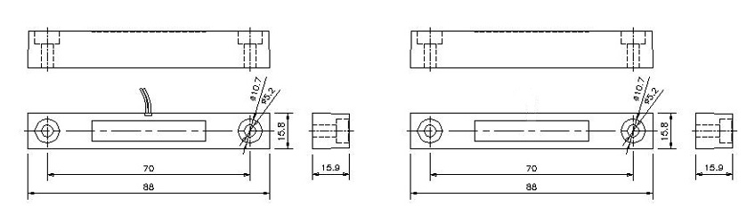 RZ-53 ABS外殼金屬門(mén)磁