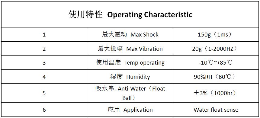 YZ-1 液位傳感器 浮球開關(guān)