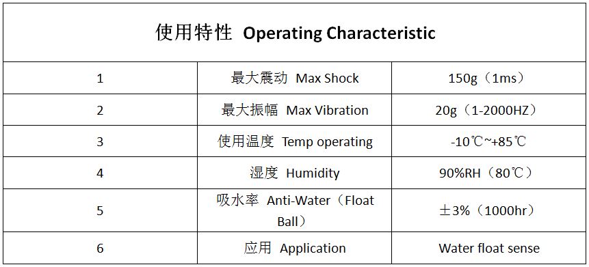 YZ-4 液位傳感器 浮球開關(guān)